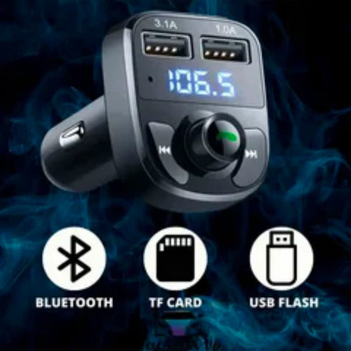 Adaptador Automotivo -  Receptor Bluetooth 12v Universal