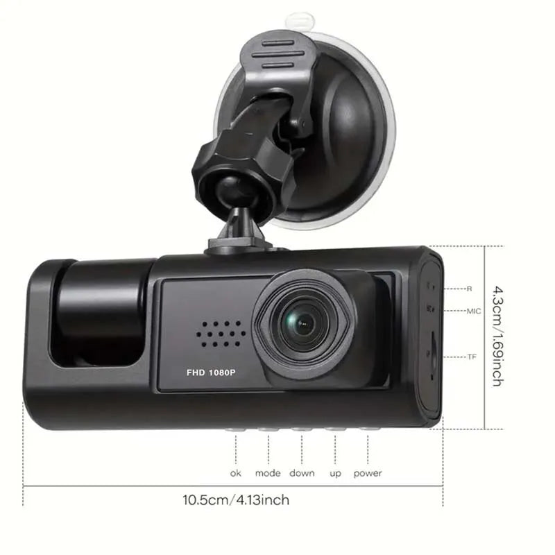 Cam PRO 360 4K - Câmera completa para Carro -